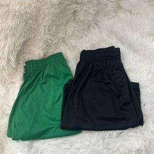 Cat & Jack Kids Shorts Set in Green and Black